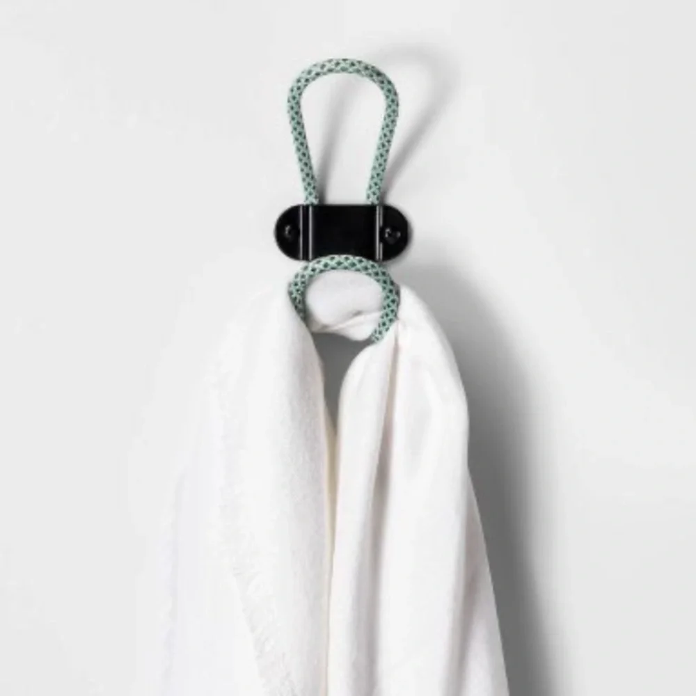 NWT Room Essentials Mint Green Fabric Wrapped Hook